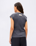 Armedangels Un-wasted Top 3595 steel melange-undyed XS