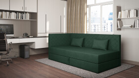 FRONTI Postel s úložným prostorem IVET 4 - zelená - Opera Deep Green