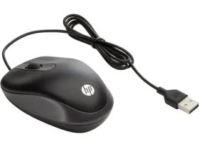 HP USB Travel Mouse černá / Drátová myš / USB / 2 tlačítka (G1K28ET#ABB)