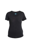 ICEBREAKER Wmns Merino 125 Cool-Lite™ Sphere III SS Scoop Tee, Black velikost: XS