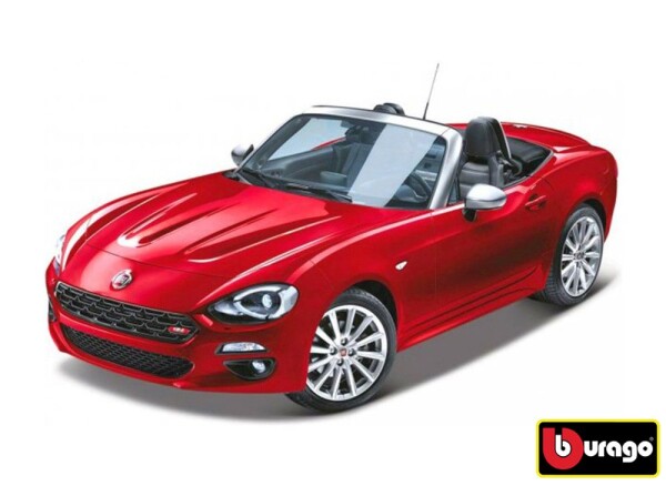 Bburago 1:24 Fiat 1:24 Spider Red,