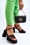 Sandály na podpatku model 179122 Step in style 37