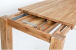 Rozkládací jídelní stůl KÁJ 160(230)x90x76 masiv dub