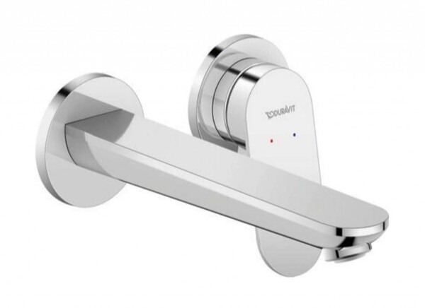 DURAVIT - Wave Umyvadlová baterie pod omítku, 2-otvorová instalace, chrom WA1070004010