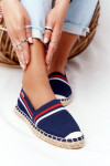 Espadrilles On Braided Sole Big Star HH274483 Navy Blue