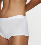 Dámské kalhotky Smart Natural Boyshort WHITE bílé 0003 TRIUMPH WHITE