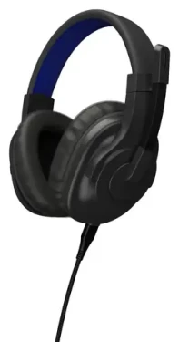 URage SoundZ 100 V2 černá / Herní sluchátka s mikrofonem / 3.5mm / 2.2 m