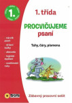 Procvičujeme psaní 1. třída Tahy, čáry, písmena - Zábavný pracovní sešit - Michaela Bečková