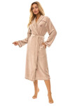 Dámský župan L&L 2508 dlouhý M-2XL cherry XL-171/106/114