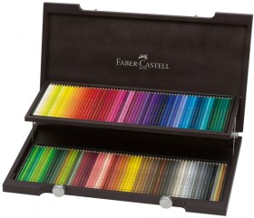 Faber-Castell Polychromos sada 120 barev v dřevěném kufříku
