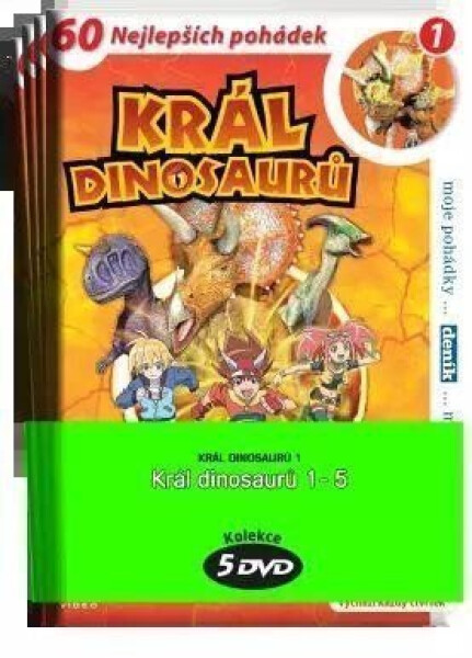 Král dinosaurů 01 - 5 DVD pack