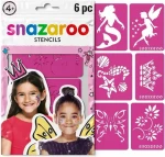 SNAZAROO Šablony na obličejové barvy