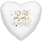 22. narozeniny balónek srdce Balonky.cz 22. narozeniny balónek srdce Balonky.cz
