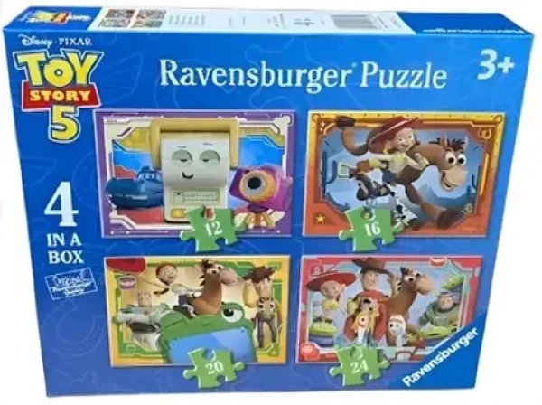Ravensburger 120042815 Puzzle Toy Story: Příběh hraček 4 v 1