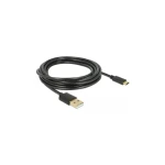Delock USB-A (M) - USB-C (M) 3m černá / Kabel / USB 2.0 / 480 Mbit/s / max. 3 A (85209)