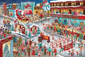 COBBLE HILL Puzzle Santova přehlídka