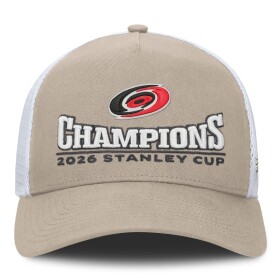 Fanatics Pánská kšiltovka Carolina Hurricanes NHL 2026 Stanley Cup Champions A-Frame Trucker Adjustable