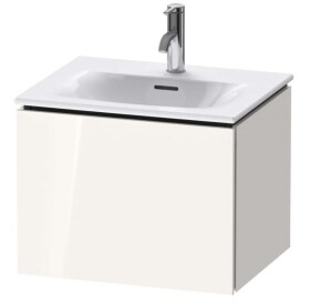 DURAVIT - L-Cube Umyvadlová skříňka 40x52x42 cm, 1 zásuvka, lesklá bílá LC613402222
