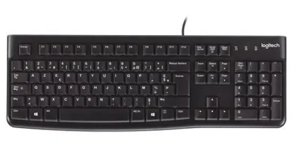 Logitech K120 for Business FR černá / Klávesnice / drátová / USB kabel (920-002515)