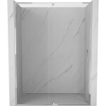 MEXEN - Exo sprchové dveře křídlové 155, transparent, chrom 819-155-000-01-00