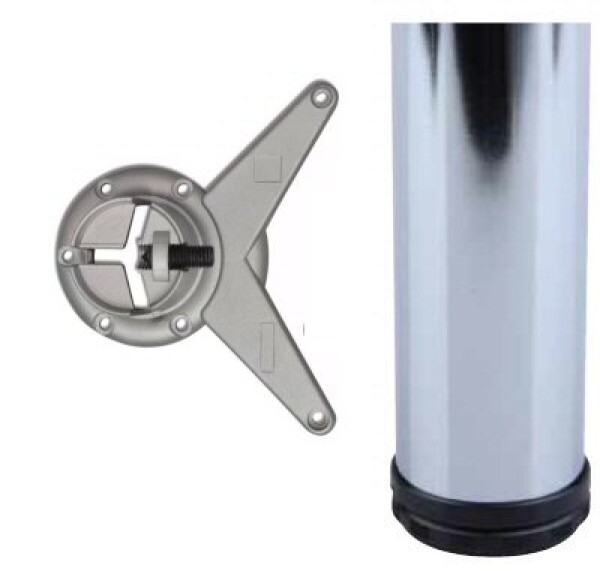 Incoll stolová noha chrom 810x60 (24_GP00_082_10)