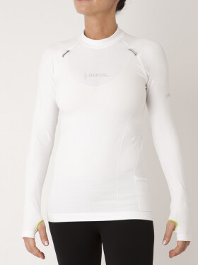 Unisex funkční tričko dlouhým rukávem UP IRON-IC 1.0 bílé Barva: Bílá, Velikost: