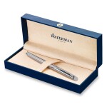 Waterman Hémisphère Stainless Steel CT - plnící pero - hrot F