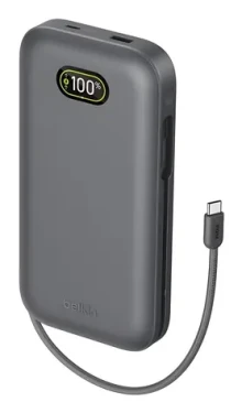 Belkin BOOST CHARGE Laptop Powerbanka s displejem / Powerbanka / USB-C kabel v balení (BPB040HQCH)