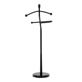 Němý sluha, výška 120 cm, masiv kaučukovník, černý, nos. 5 kg