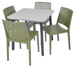 ROJA Křeslo BARS - olivová