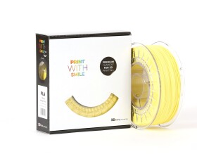 PLA filament lemon drop 1,75 mm Print With Smile 0,5kg