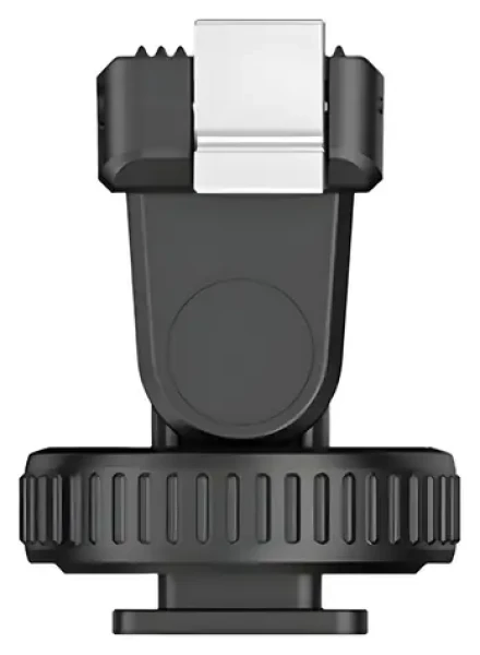 PULUZ Gimbal černá / Držák pro DJI Osmo Action 5 Pro, 4, 3 / Nastavení úhlu 75° / 1/4” závit a cold shoe (PU727B)