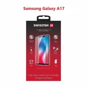 SWISSTEN FULL GLUE COLOR FRAME CASE FRIENDLY sklo pro SAMSUNG Galaxy A17 5G/4G černá (54501886)