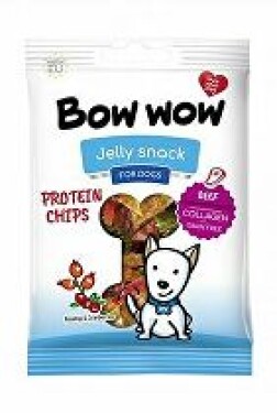 Bow wow poch. Kolagenové chipsy 60g