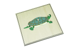 Moyo Montessori Moyo Montessori Puzzle s kostrou - želva