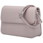 Stylová dámská koženková crossbody kabelka MaxFly Hanele, fialová