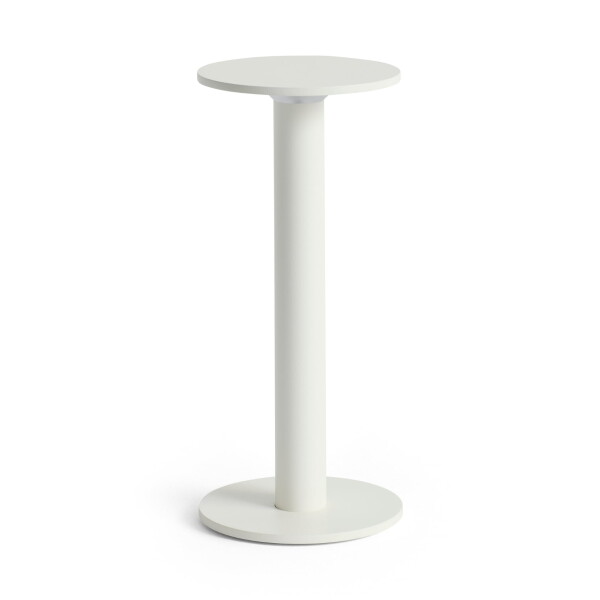 HAY Stmívatelná LED lampa Host 220 Cream White, bílá barva, kov, plast