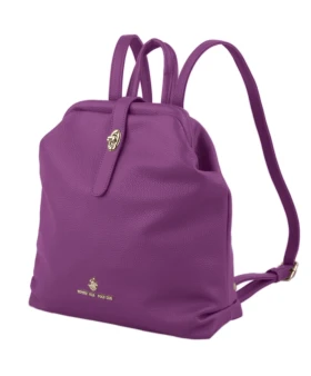 Dámský batůžek Beverly Hills Polo Club BH-4312-04 fialová 7,7 L