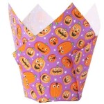 PME Košíčky papírové Tulip Halloween Dýně 24 ks