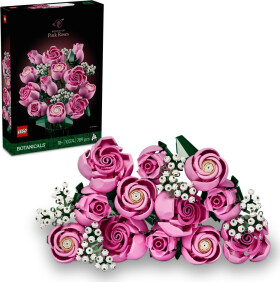 LEGO® Botanicals 10374 Kytice růžových růží - LEGO® Botanicals