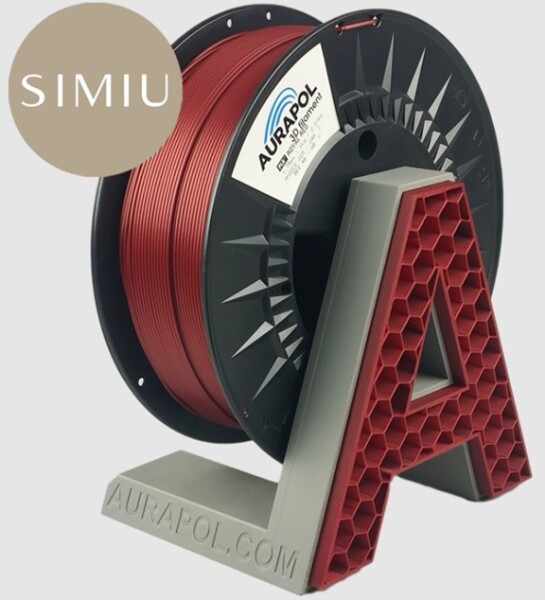 PLA filament Royal Red 1,75 mm Aurapol 1kg