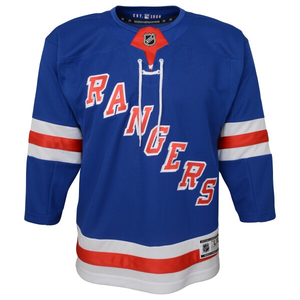 Outerstuff Dětský dres Kaapo Kakko New York Rangers NHL Premier Home Velikost: L/XL