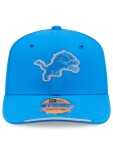New Era Pánská kšiltovka Detroit Lions NFL 2026 Sideline 9SEVENTY Stretch-Snap - Modrá