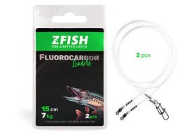 Zfish Lanko Fluorocarbon Leader 25cm 15kg 2ks (ZF-6959)