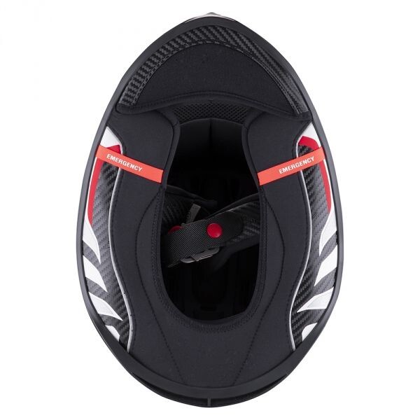 Interiér do přilby Scorpion Exo-R1/Carbon/Evo/Evo II Air černý - Xxl