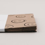 Eulenschnitt Papírový sáček Illustrations 21 × 15 cm – set 6 ks, hnědá barva, přírodní barva, papír