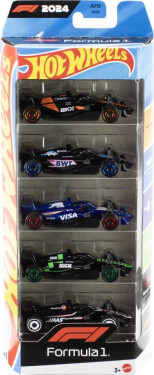 Hot Wheels 5 ks angličák - formule 1 - Mattel Max Steel
