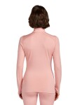Dámské merino tričko s dlouhým rukávem ICEBREAKER Wmns 260 Tech LS Half Zip, Blush velikost: M