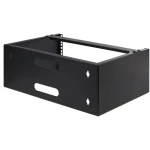 StarTech Nástěnný rozvaděč 4U 350 mm černý / Nástěnný rozvaděč / 19" / max. nosnost 20 kg / ocel (WALLMOUNT4)