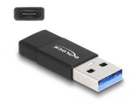 DeLock Adaptér USB 3.2 A (M) - USB 3.2 C (F) černá (60001)